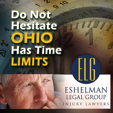 Do Not Hesitate Ohio Statute of Limitations, Eshelman Legal Group, Canton Injury Lawyers
